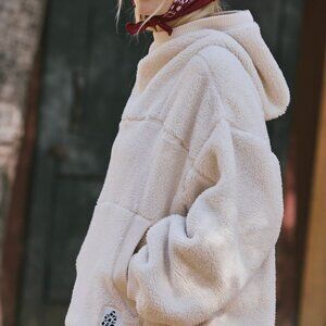NWT Free People Scout It Out Fleece Pullover - Size XS